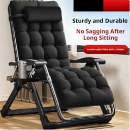 Lunch Break Recliner Chair Stack Lunch Break Office Nap Chair Lazy Can Lie on balcony Home Leisure Elderly Chair