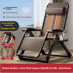 Lunch Break Recliner Chair Stack Lunch Break Office Nap Chair Lazy Can Lie on balcony Home Leisure Elderly Chair