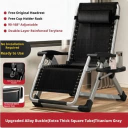 Lunch Break Recliner Chair Stack Lunch Break Office Nap Chair Lazy Can Lie on balcony Home Leisure Elderly Chair