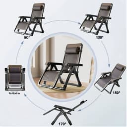 Lunch Break Recliner Chair Stack Lunch Break Office Nap Chair Lazy Can Lie on balcony Home Leisure Elderly Chair