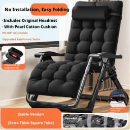 Lunch Break Recliner Chair Stack Lunch Break Office Nap Chair Lazy Can Lie on balcony Home Leisure Elderly Chair