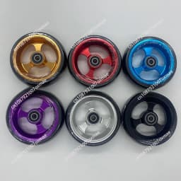 sports wheelchair aluminum alloy 4 inch 5 inch front wheel casters high speed wear-resistant wheelchair accessories