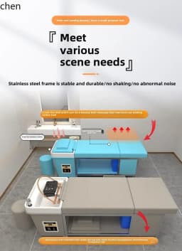 DSA Hair Salon Beauty Salon Special Water Circulation Fumigation Head Treatment Bed Shampoo Bed Barber Shop Special