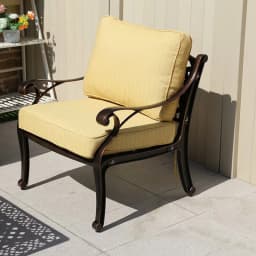 Outdoor cast aluminum villa courtyard garden terrace sun room hotel living room leisure wrought iron sofa combination