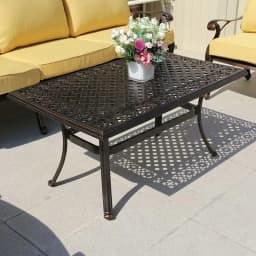 Outdoor cast aluminum villa courtyard garden terrace sun room hotel living room leisure wrought iron sofa combination