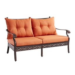 Outdoor cast aluminum villa courtyard garden terrace sun room hotel living room leisure wrought iron sofa combination