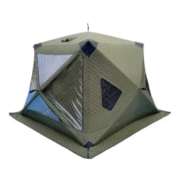 Outdoor Fishing, Lighting, Ice Fishing Tent, Thick Large Window, Firewood Warm Mouth, Portable Tent