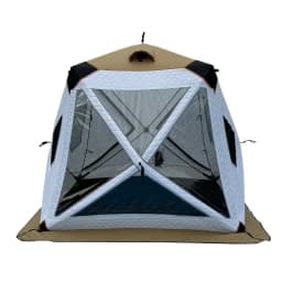 Outdoor Fishing, Lighting, Ice Fishing Tent, Thick Large Window, Firewood Warm Mouth, Portable Tent