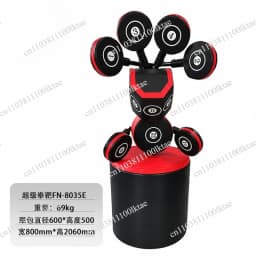Vertical Multi-target Multi-functional Boxing Target Taekwondo Foot Target Trainer Multi-functional Fitness Equipment