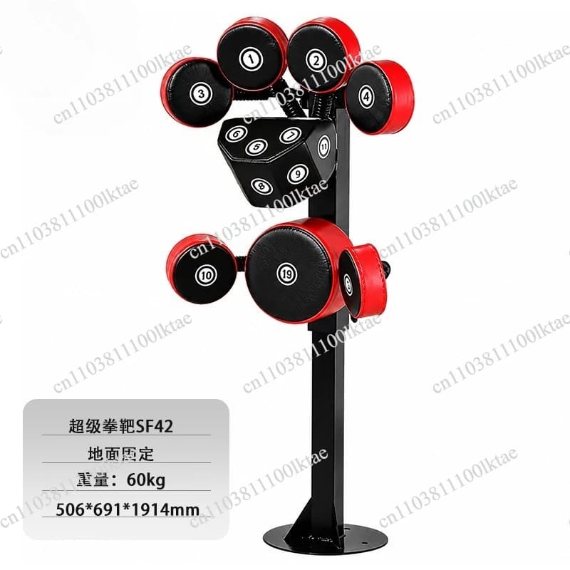 Vertical Multi-target Multi-functional Boxing Target Taekwondo Foot Target Trainer Multi-functional Fitness Equipment
