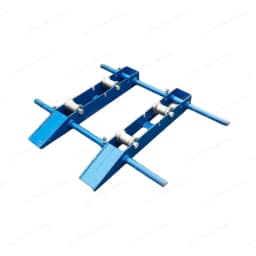 Convenient take-up and take-off cable frame Small steel wheel horizontal pay-off device