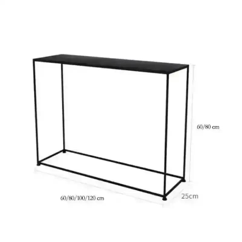 Iron Corner Table Console Nordic Table Minimalist for Entrance Living Room Furniture Sofa Side Hallway Console Tables