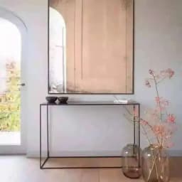 Iron Corner Table Console Nordic Table Minimalist for Entrance Living Room Furniture Sofa Side Hallway Console Tables