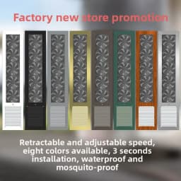 Window Ventilation Fan No Punching Exhaust Fan Kitchen Free Installation Strong Silent Glass Window Exhaust Fan