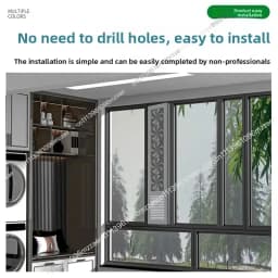 Window Ventilation Fan No Punching Exhaust Fan Kitchen Free Installation Strong Silent Glass Window Exhaust Fan
