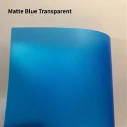 5/10Pcs 210x297mm A4 Colored Transparent PVC Plastic Sheet Thick 0.3mm 0.5mm Matte PP Sheet Material