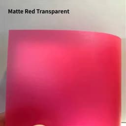 5/10Pcs 210x297mm A4 Colored Transparent PVC Plastic Sheet Thick 0.3mm 0.5mm Matte PP Sheet Material