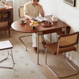 Folding Dining Tables Multifunctional Elegant Dark All-in-one Expansion Dining Tables Nordic Luxury Furniture Home
