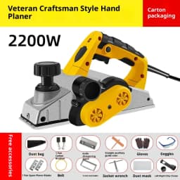 Inverted Woodworking Electric Planer 220V 2200W Wood Milling Engraving Slotting Household Press Planer Woodworking Tools