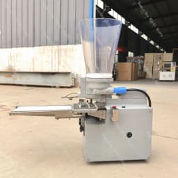 Commercial japanese-style semi-automatic dumpling maker - small desktop steamed & pan-fried dumpling machine - export-quality