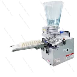 Commercial japanese-style semi-automatic dumpling maker - small desktop steamed & pan-fried dumpling machine - export-quality