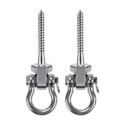 EYFL-Heavy Duty Swing Hangers With Bearings,2-Pack Stainless Steel Porch Swing Hardware For Patio & Playground
