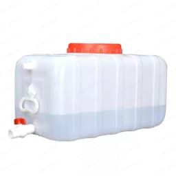 Thickened car water tank Outdoor large-capacity horizontal plastic bucket Household large rectangular bucket Water storage tank