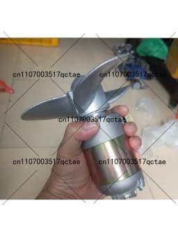 12V Electric Outboard Motor Propeller 500W for Inflatable Boat, Rubber Dinghy Hanging Propeller