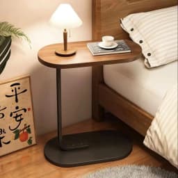 Adjustable Height Bedside Table Mobile Lift-Top Coffee Multifunctional Nesting Side Compact Bedroom Nightstand Lightweight