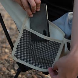 Outdoor Camping Moon Chair Ultralight Aluminum Alloy Folding Fishing Backrest Stool