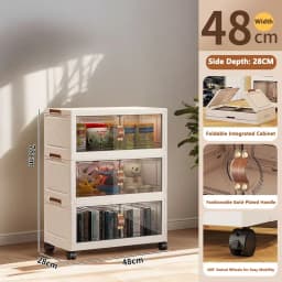 China Simple Wardrobe Foldable Baby Clothes Plastic Multi-layer Storage Cabinet Bedroom Baby Wardrobe Rental Room