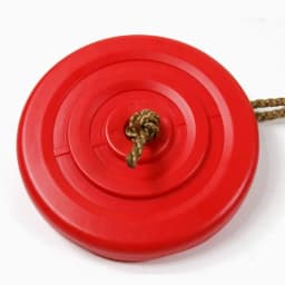 Kids Octagonal Petal Disc Swing Red Blue Thickened Hanging Rocking Swing Indoor Outdoor Sports Play Toy Children Backyard Garden