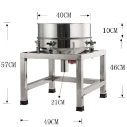 Vibrating screen sieve powder machine stainless steel small electric sieve filter powder Vibration screening machine