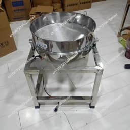 Vibrating screen sieve powder machine stainless steel small electric sieve filter powder Vibration screening machine