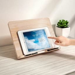 Portable Multi-Angle Book Rest Holder Foldable Adjustable Tablet Reading Stand Home Study Use