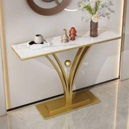 Light Luxury Living Room Entrance Partition Cabinet Entryway Table Modern Simple Stainless Steel Hallway Side Console Tables