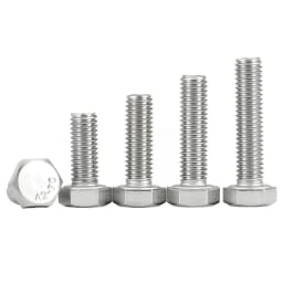 3/16 1/2 10# 1/4 5/16 3/8 7/16 304 Stainless Steel External Outside Hexagon Head Bolt Outer Hex Head Screws