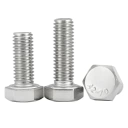 3/16 1/2 10# 1/4 5/16 3/8 7/16 304 Stainless Steel External Outside Hexagon Head Bolt Outer Hex Head Screws