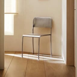 Industrial style Stainless steel Simplicity Creativity Design Living room chair Light luxury Advanced Leisure Back Of Rest Chair