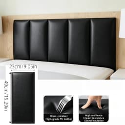 Self Adhesive Anti-Collision Wall Cushion Thickened Foam Soft Bag for Bedroom Headboard, Tatami Background Wall Protection Panel