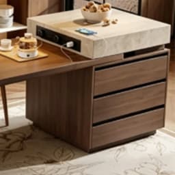 Nordic Design Dining Table Brown Space Extendable Space Saving Dining Table Lounges Solid Wood Mesa Comedor Furniture Home