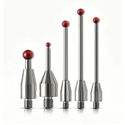 M4 thread ruby ball contact pin carbonization * flat probe CMM measuring pin CNC machine contact pin