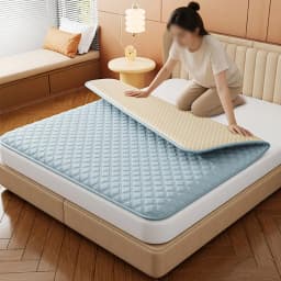 2026 New Ice Vine Double-sided Usable Thick Mattress Tatami Student Dorm Single Mattress For Household Foldable Double Mattress
