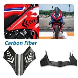 X For Honda CBR650R 2024 CBR 650 R 2025 CBR 650R 2026 Motorcycle Aero Fixed Wind Wing Front Spoiler Winglets Front Lip Downforce
