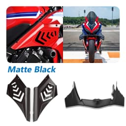 X For Honda CBR650R 2024 CBR 650 R 2025 CBR 650R 2026 Motorcycle Aero Fixed Wind Wing Front Spoiler Winglets Front Lip Downforce