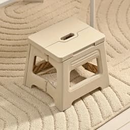 Portable Adjustable PP Stool Non Slip Lightweight Space Saving Seat for Kitchen Bathroom Travel Fishing Home