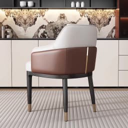 Nordic Elastic Dining Chairs Comfortable Custom European Aesthetics Dining Chairs Luxury Ergonomic Chaise Design Home Furniture
