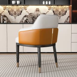 Nordic Elastic Dining Chairs Comfortable Custom European Aesthetics Dining Chairs Luxury Ergonomic Chaise Design Home Furniture