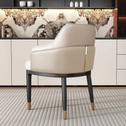 Nordic Elastic Dining Chairs Comfortable Custom European Aesthetics Dining Chairs Luxury Ergonomic Chaise Design Home Furniture