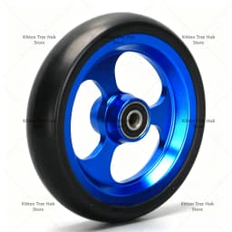 4 Inch 5 Inch Aluminum Alloy Front Wheel Casters High Speed Wear Resistant Sports Wheelchair Replacement Accessories